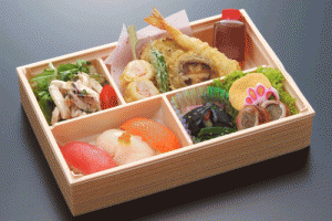 天ぷらとにぎり寿司弁当w