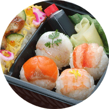 ウナギチラシ手まり寿司弁-2